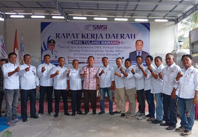 
 Perkuat Sinergi, Bupati Tulang Bawang Puji Konsistensi Program SMSI